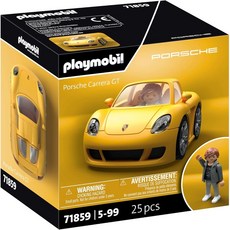 Playmobil 플레이모빌 폭스바겐 T1 캠핑카 피규어 장난감, 포르쉐 카레라 GT