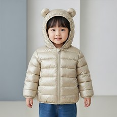 몽실이 샤이니 귀달이 경량패딩 아동 어린이 남아 여아 겨울 아우터 점퍼 외출복
