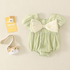 艾比童裝 嬰幼兒碎花吊帶包屁衣
