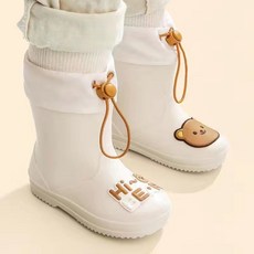 風清凡兒童雨靴男童女童小童雨靴防滑束口防水幼兒卡通學生水鞋