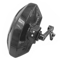 혼다 PCX150 PCX 150 2019 2020 오토바이 머드가드 리어 펜더 확장 스플래시 패드 CNC 알루미늄 액세서리, 05 검정색