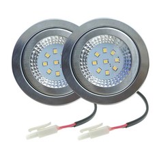 2피스 220V 1 5W LED 주방 쿠커 레인지 후드 라이트 55-60mm 배기 환기 장치 램프 20W 할로겐 상당, Warm White 3000K, Input 220-240V AC