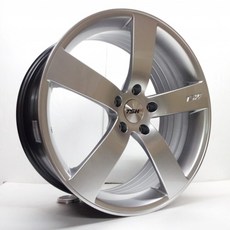 FK鋁圈 19吋 5/112 S1106A 高亮銀 鋁合金輪圈, 1個
