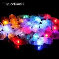 미니 무선 풍선 램프 크리스마스 웨딩 장식 플래시 풍명 발광 파티 라텍스 풍선용, 6. -multicolor