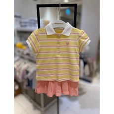 [해피랜드] 여름 40% /한여름 시원하게 입기 기능성 원단의 상하세트 /등원룩 문센룩으로도 GOOD /하의는 치마바지 디자인*로아나피케2PCS*