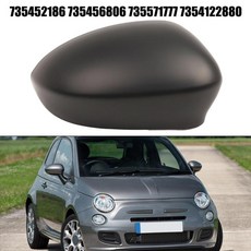 무광 블랙 우측 사이드 미러 커버 푼토 자동차, 1개