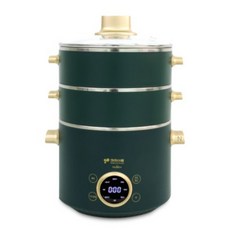 키친아트 멀티쿠커 2L + 2단 전기찜기, 3in1 멀티쿠커 & 2단찜기(KA-G2534) 1개