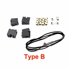 3D 프린터 부품 UM2 + DIY 구리 슬리브 슬라이더 블록 스프링 610 Timging 벨트가있는 기존 주입, [02] Type-B, 02 Type-B