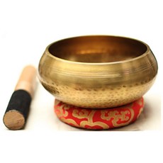 尼泊爾頌缽 - 手工聲音療癒樂器，舒緩壓力，冥想靜心，淨化空間能量, 1個, 尺吋