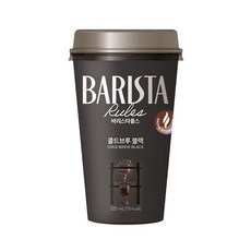 바리스타룰스 콜드브루 블랙 325ml 10개입, 10개