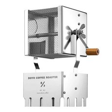 가정용 소형 커피 로스터기 전자동 원두 열풍 로스팅기 홈카페 미니 커피볶는기계, 1개, DOYO 프리미엄 원적외선 로스터 포함 고내화