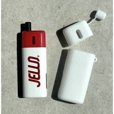 헬베이프 젤로 케이스 실리콘 탑캡 위생캡, 1개, 풀화이트