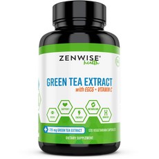 ZENWISE LABS 綠茶萃取素食膠囊 725mg, 1個, 120 件