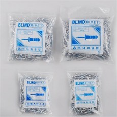 정스토어 리벳트못/봉 자전거부품, 4) 4.8x11/200개/봉, 1