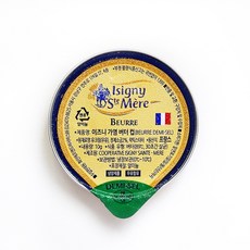 이즈니 버터 컵 가염 미니 버터 (냉장), 10개, 10g