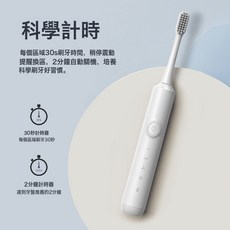 家用成人款電動牙刷充電款超聲波全自動軟毛牙刷防水, 1個, 無規格, 白色