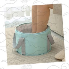 족욕기 접이식 휴대용 발관리 족탕기 풋스파 발마사지 온열 각질관리, 상세페이지 참조, 핑크