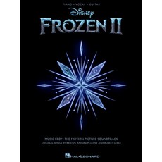 (영문도서)Frozen 2 Songbook Piano Vocal Guitar Sheet Music Includes Into the Unknown and O... Paperback, Hal Leonard Publishing Corp..., English, 9781540083081
