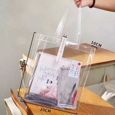 珠友 多功能透明手提袋