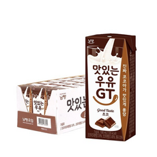 남양 맛있는우유 GT 초코 190ml 24팩 / 초코유유