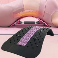 무즈 허리 척추 스트레칭 허리스트레칭기구 필라테스기구 척추운동, 블랙핑크