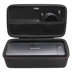 스캔스냅 iX1300 사진 및 영수증 스캐너 또는 Doxie Pro DX400 컴팩트 스캐너 듀플렉스 케이스 블랙과 호환되는 LTGEM 케이스, black
