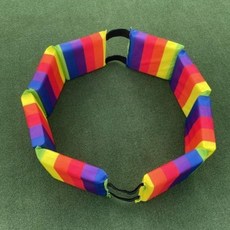 兒童感統訓練器材 幼兒園 坦克履帶爬行圈 體能遊戲玩具, 幼兒園坦克覆彩虹, 1個