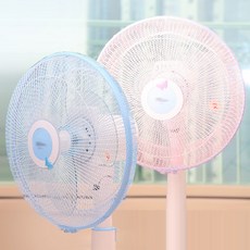 살림일기 1+1 촘촘한 선풍기 안전망, 1개, 선풍기안전망(블루)+(핑크)