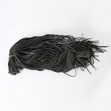 흑 고무줄 100개 2.7M