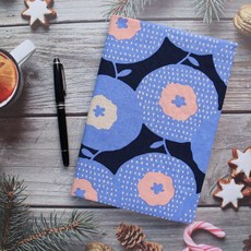 蘋果花 書衣 書套 可調式 布書衣 A6 A5 B6 50K 25K 32K 20K 16K A4, 1個