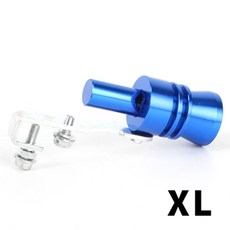 S/M/L/XL 차량 수리 장치 배기 파이프 터보 사운드 휘슬 자동차 머플러 범용 시뮬레이터, 1개