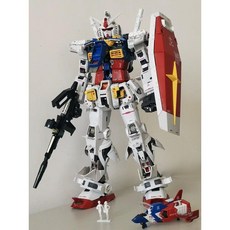 다반 건담 3종 PG 2.0-RX-78-2 언리쉬드 프라모델 PGU 퍼스트 건프라 폴센트, 1. 기본 구성, A. 기본 색상