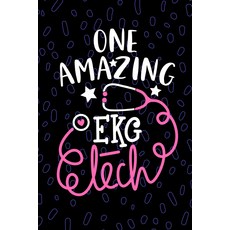 놀라운 EKG 기술 중 하나: 심전도 전문가 심장 전문의 학생 졸업 선물 일기장, 기본
