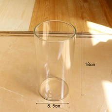 난로 유리관 RSX-230 RS-H29 RS-GE23, 8.5cm 18개 글로시 컵, 기본 색상