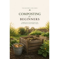 (영문도서)Composting for Beginners: A Practical Guide to Turning Kitchen and Garden Waste... Paperback, Independently Published, English, 9798189799600