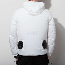 선풍기 자켓 쿨링 냉풍 낚시 여름 자외선 차단 캠핑 등산, 옐로우(옷 + 5V 팬), 1개