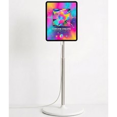루엔코리아 멕세이프 마그네틱 핸드폰 아이패드 거치대 스탠드, 1개, 화이트, B3