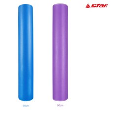 [스타] EVA 폼롤러 90CM 원형 지압돌기 근육이완 마사지, 퍼플, 1개