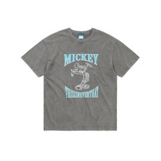 THISISNEVERTHAT TNT_Mickey_Open Arms Tee Charcoal