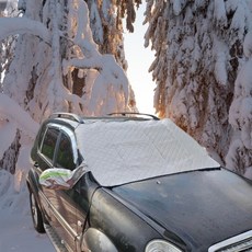 미쯔비시-이클립스 전면유리덮개 햇빛가리개 눈쌓임방지 백미러커버