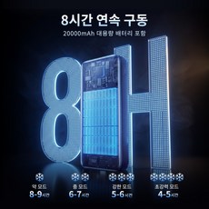 THOUSTA 반도체 냉각 선풍기 조끼 아이스 얼음 쿨링 에어컨 냉풍 작업복 아웃도어 등산 낚시 러닝조끼