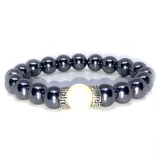 테라헤르츠 건강팔찌 파워스톤, 1개, 8mm-L