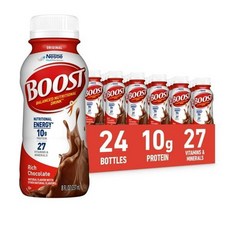 Nestle Boost 네슬레 부스트 식사대용 쉐이크 리치 초콜릿 237ml 24개