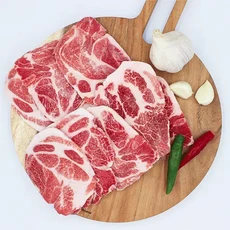 한돈 냉동 돼지고기 추억의 냉목살 구이용 500g, 01_국내산 냉목살 구이용 500g, 1