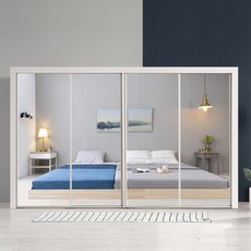 대도갤러리 키높이 클래시 3240mm 슬라이딩옷장 이불장 양복장, 은경