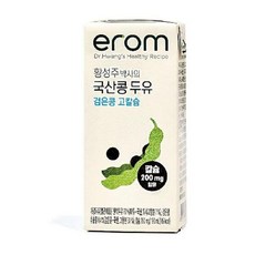 NS홈쇼핑이롬 황성주 검은콩 고칼슘 두유 190ml10033785079 ja유통, 190ml
