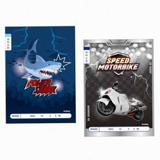 온몰 초등 남아 국어8칸 국어공책 초등노트, 랜덤1개 11577