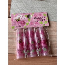 WAGARA BIYORI 和風鉛筆增長器 輔助器, 1個, 3.筆蓋-粉2, 粉色