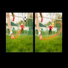 하라 스핀축구공 회전볼 스핀킥볼 스핀볼, 1세트