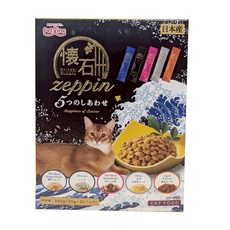 日本 日清 克拉 綜合貓糧 毛玉綜合 金懷石 2dish 雙拼貓糧 極品五味幸福貓糧, 1個, 200g, 金懷石 五味幸福(黃盒)